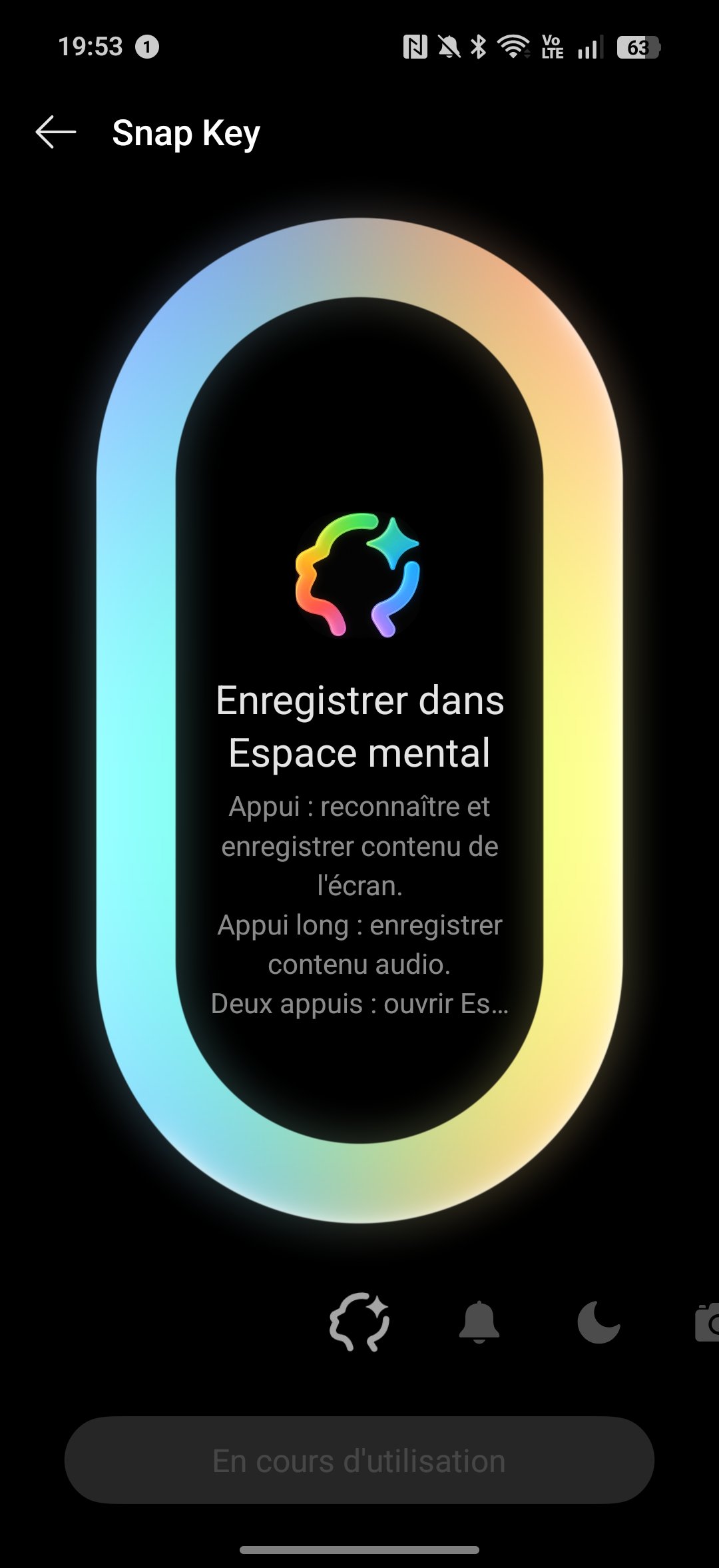 L'Espace mental pour enregistrer des pages web ou des audio et les retrouver plus tard ©Marc Mitrani pour Clubic