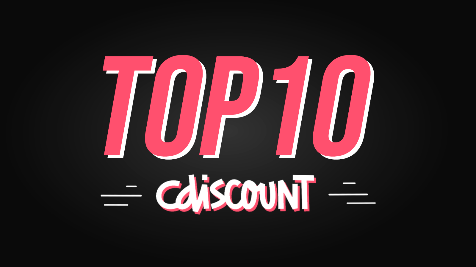 top 10 cdiscount