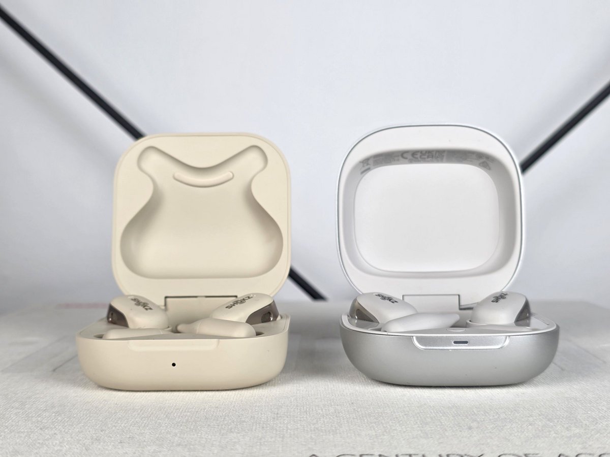  Malgré un encombrant proche de leurs ainés, les Shokz OpenFit 2 affichent une autonomie nettement en hausse © Guillaume Fourcadier pour Clubic