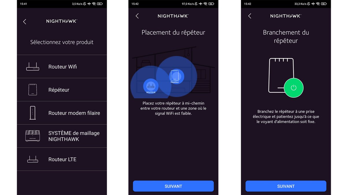 L'app nous guide pas à pas. © Alexandre Schmid pour Clubic