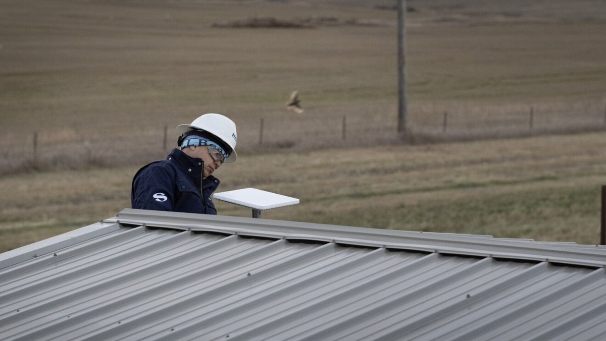 Une antenne de l'opérateur Amazon Leo. © Amazon