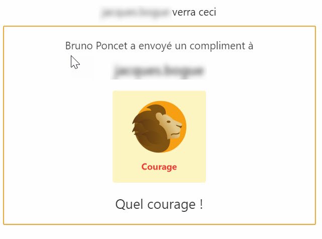 Microsoft Teams Compliments