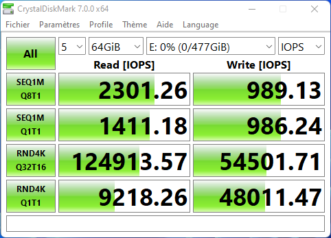 Kioxia BG5 vs SSD Valve - Steam Deck