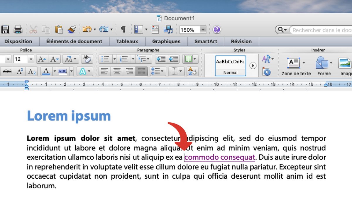 tutoriel hypertexte word