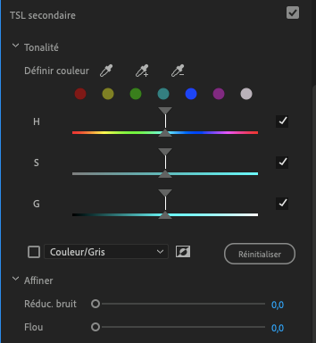 Premiere Pro couleur 4