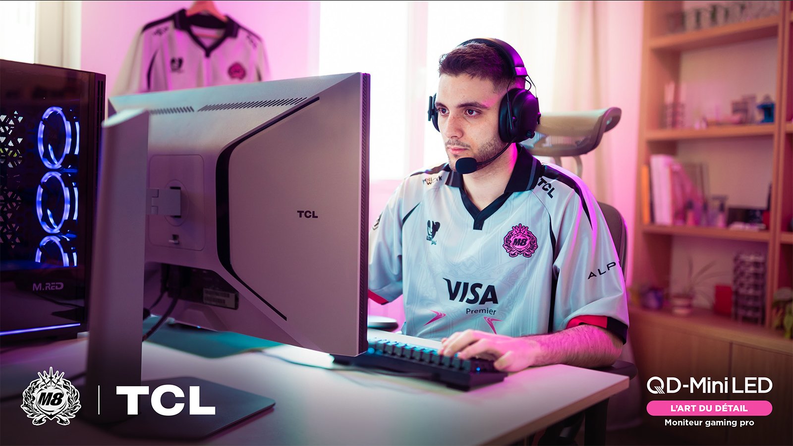 Avec le 24G645, TCL étend son expertise de l’affichage au gaming PC ©TCL