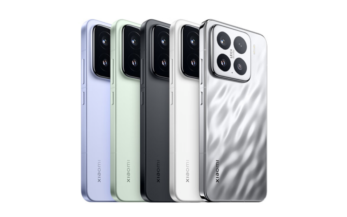 Les nouveaux Xiaomi 15 déclinés en plusieurs coloris © Xiaomi