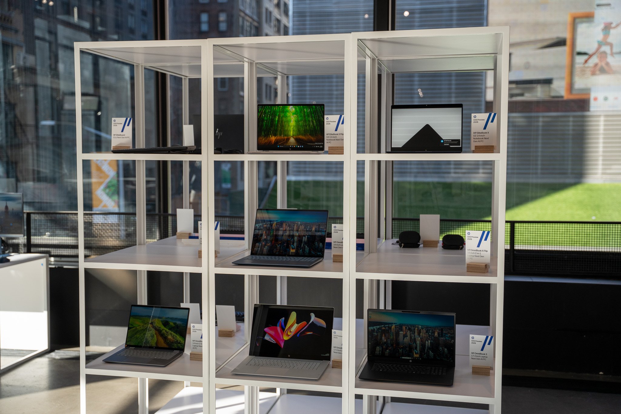 HP a présenté de nombreux PC portables au CES, nous avions pu en approcher quelques uns à New York, courant décembre. © Clubic