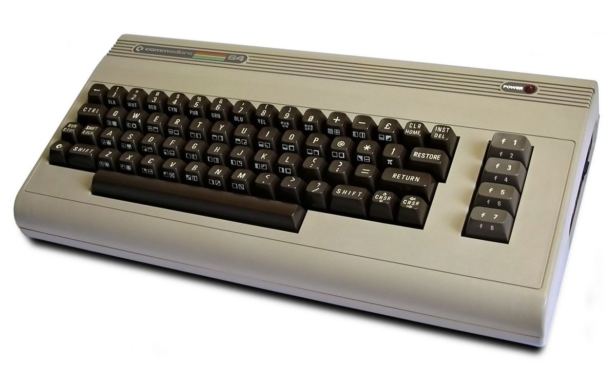 Le Commodore 64, lancé en 1982 © Wikipédia