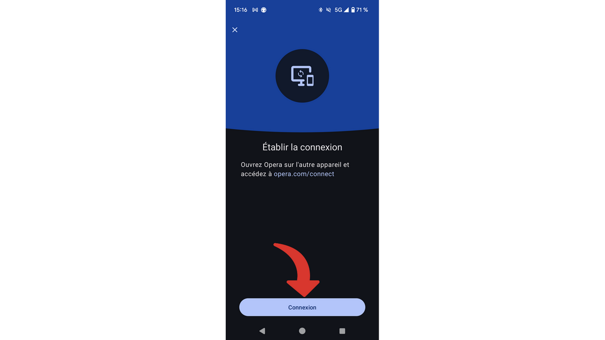 Confirmez (encore) que vous souhaitez connecter votre smartphone à votre PC © Clubic