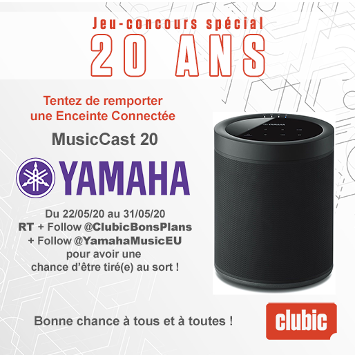 Visuel Jeu Concours 20 ans Yamaha