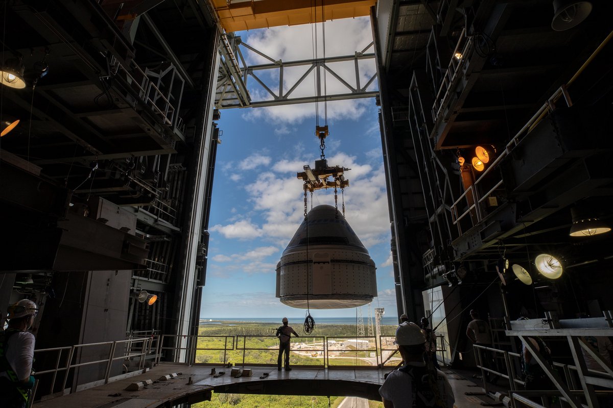 C'est pas gagné pour la voir décoller... © NASA / Cory Huston