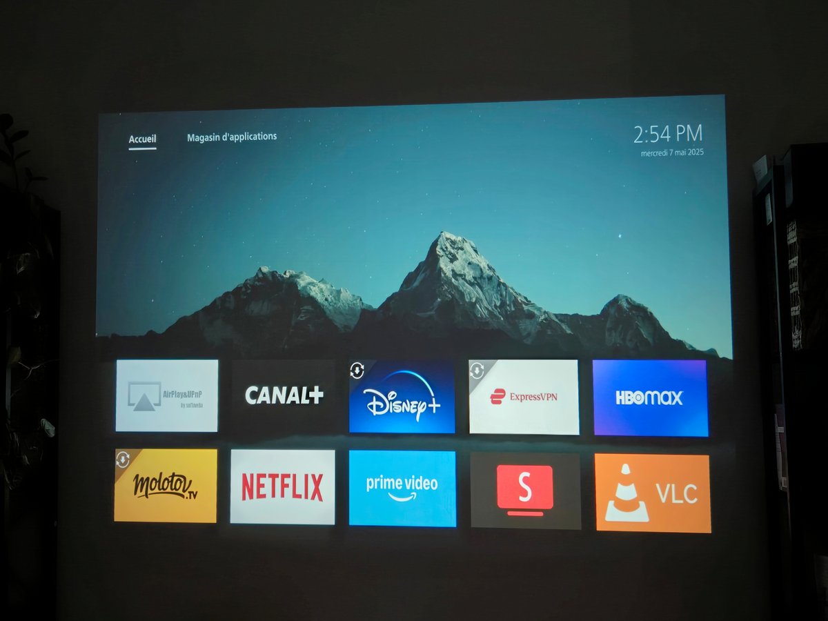 L'interface est simple, les menus clairs, et les réglages accessibles. © Matthieu Legouge