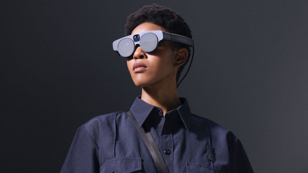 Des lunettes de réalité augmentée signées Magic Leap. © Magic Leap 2