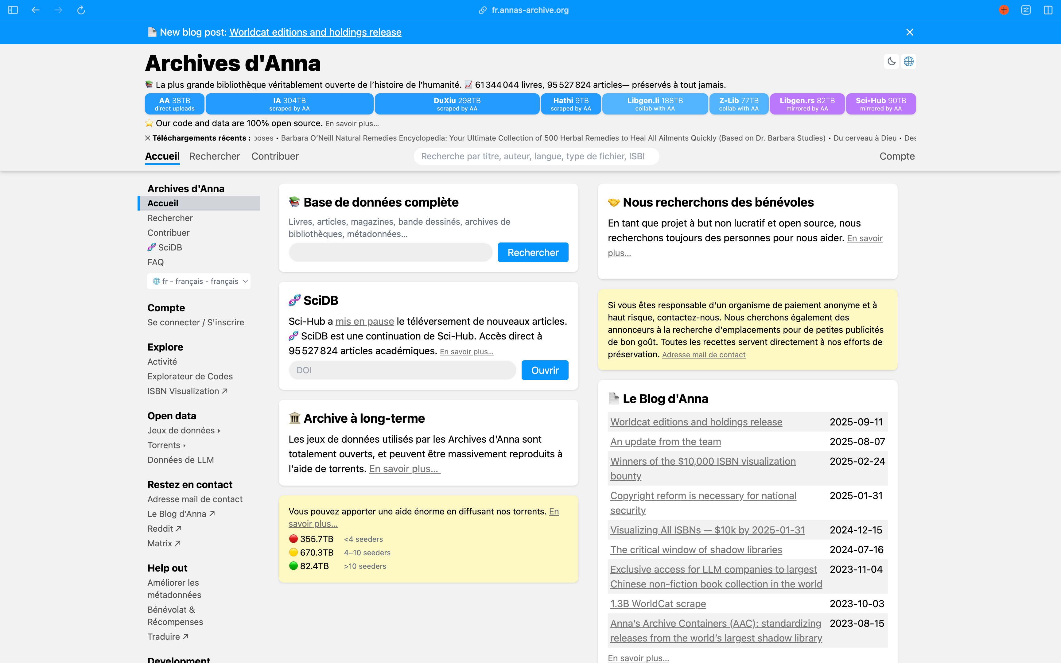 Anna's Archive - © Clubic