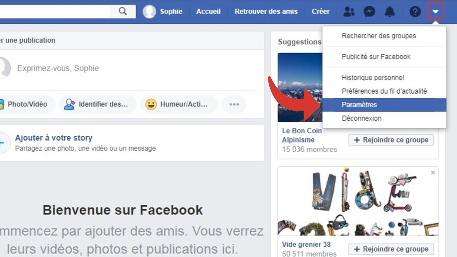 Tuto Facebook