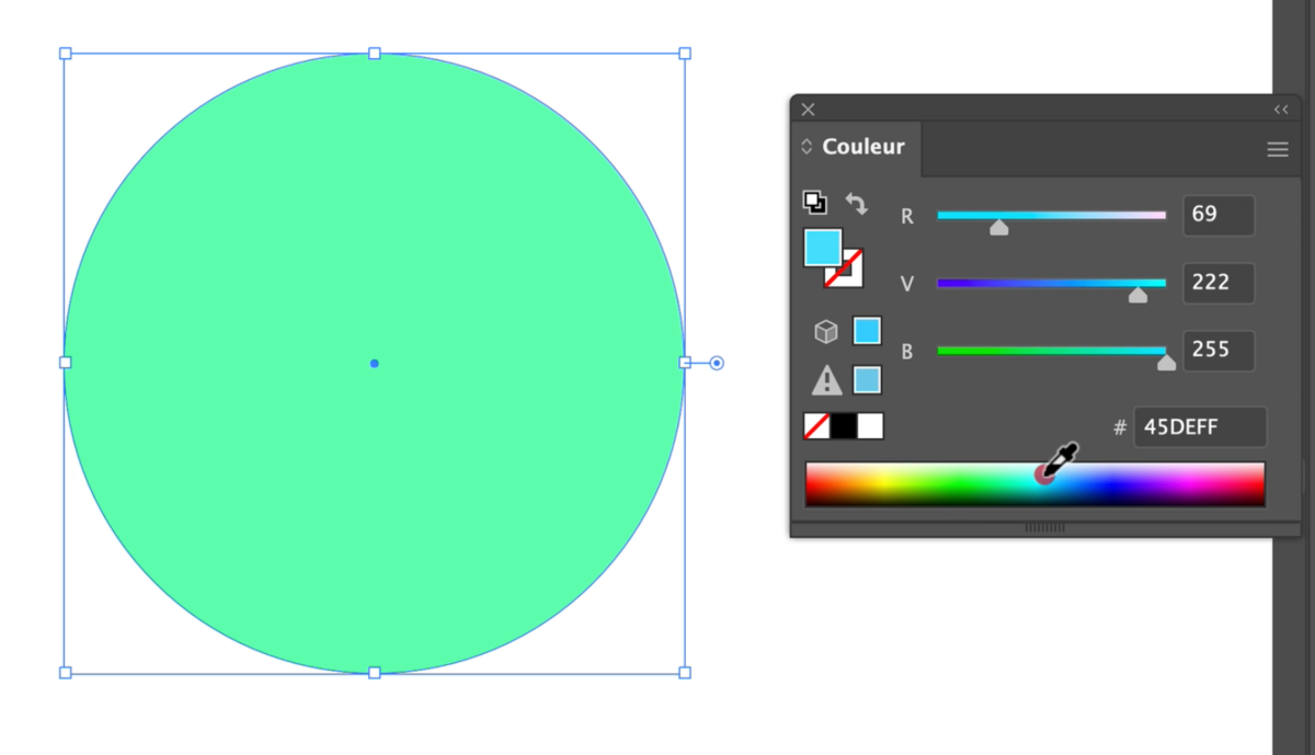 Palette de couleur