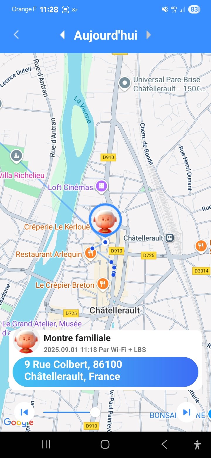 On peut également suivre son parcours en ville, une fois sorti de l'école par exemple. 