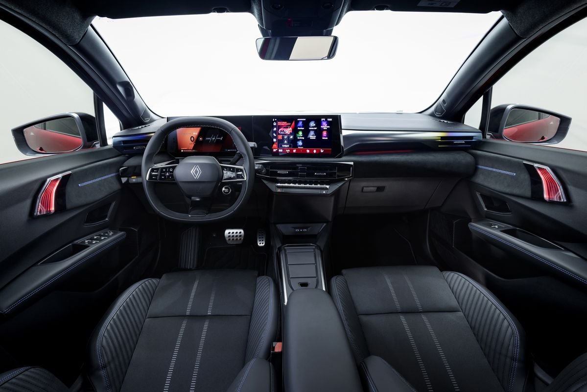 A bord de la nouvelle Renault Clio 6. ©Renault