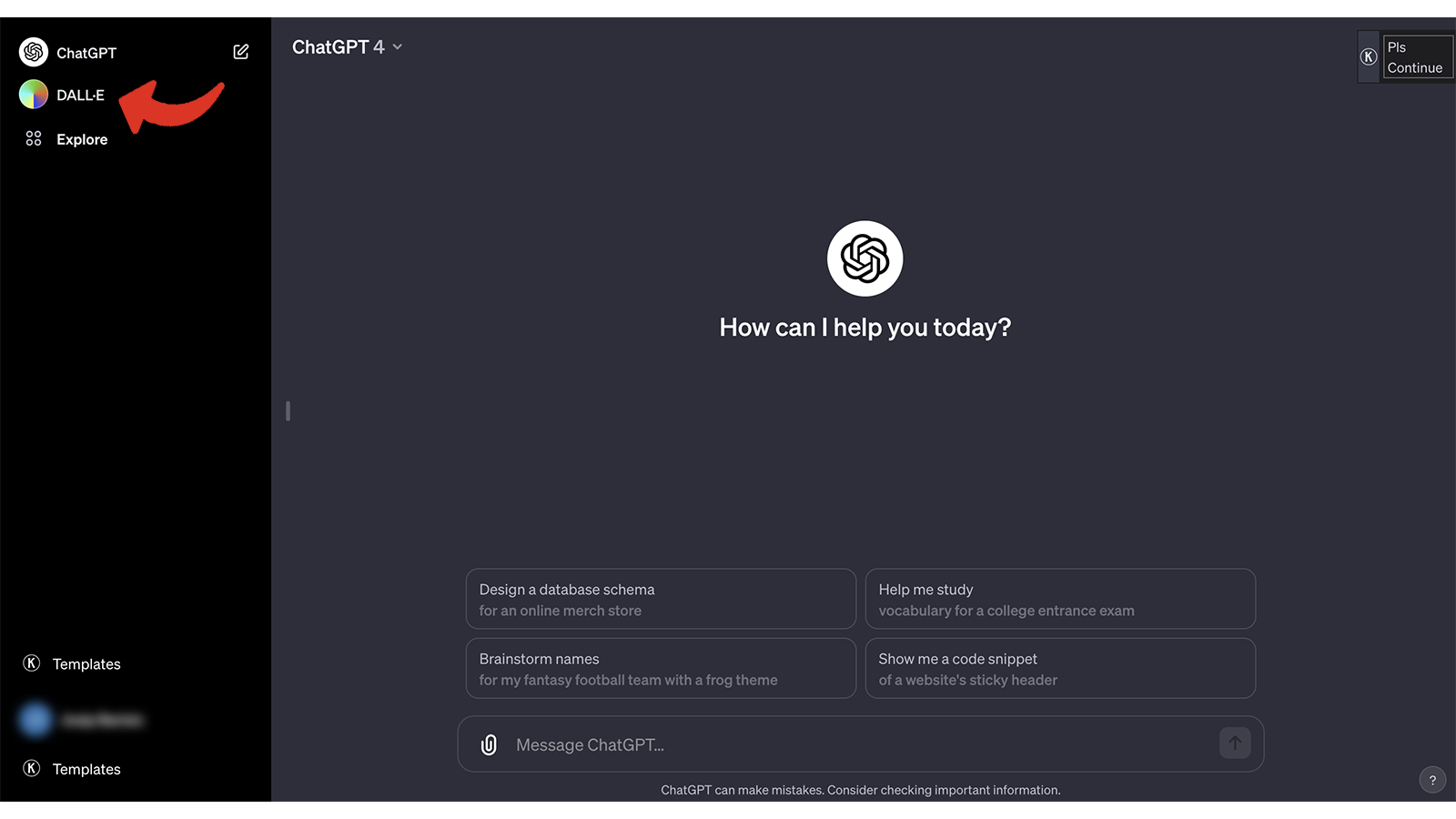 Accès à DALL·E © Pascale Duc pour Clubic