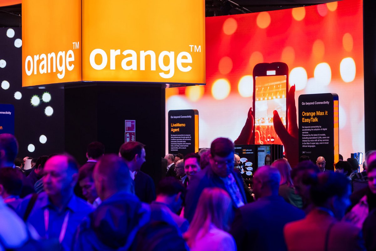 Au MWC, Orange a montré son savoir-faire en matière de lutte contre les appels indésirables. © Orange
