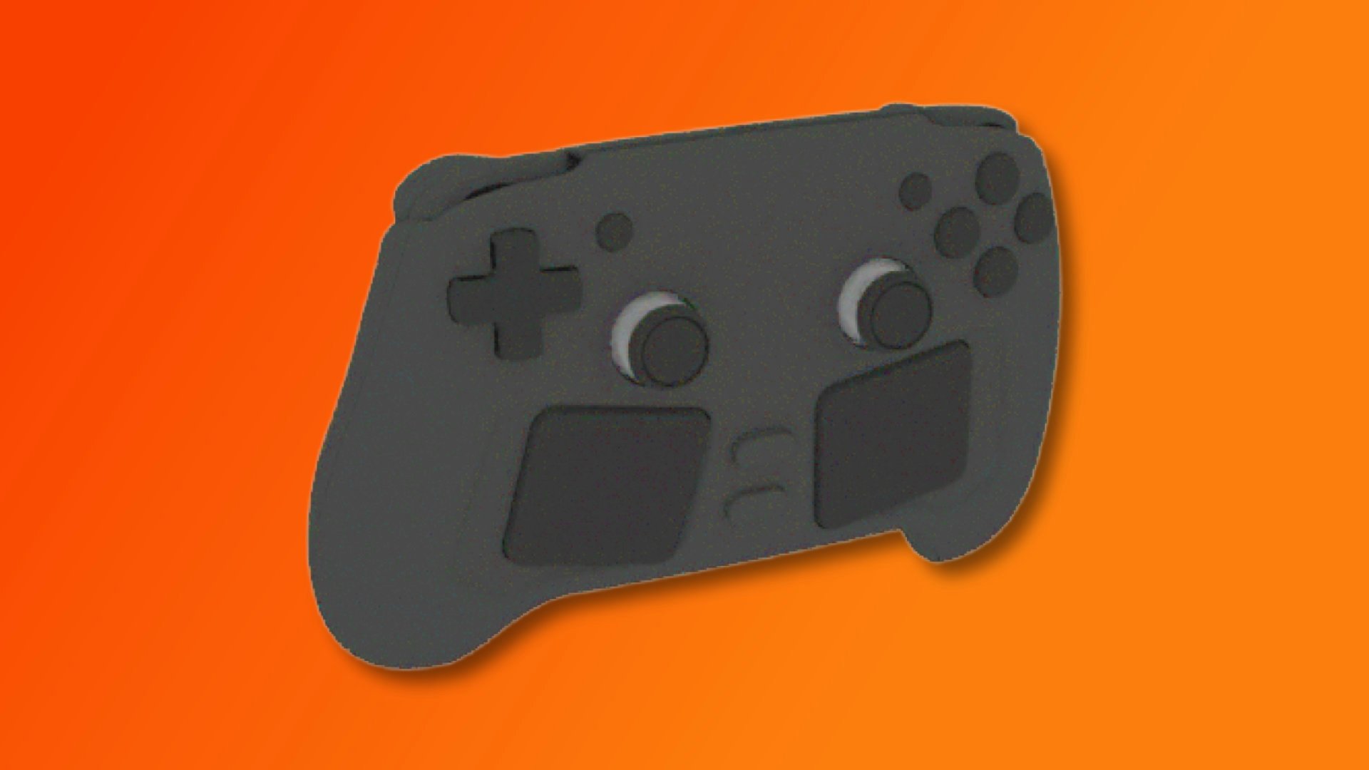 Un premier aperçu du Steam Controller « Ibex » dans les pilotes de SteamVR. © Bradley Linch sur X