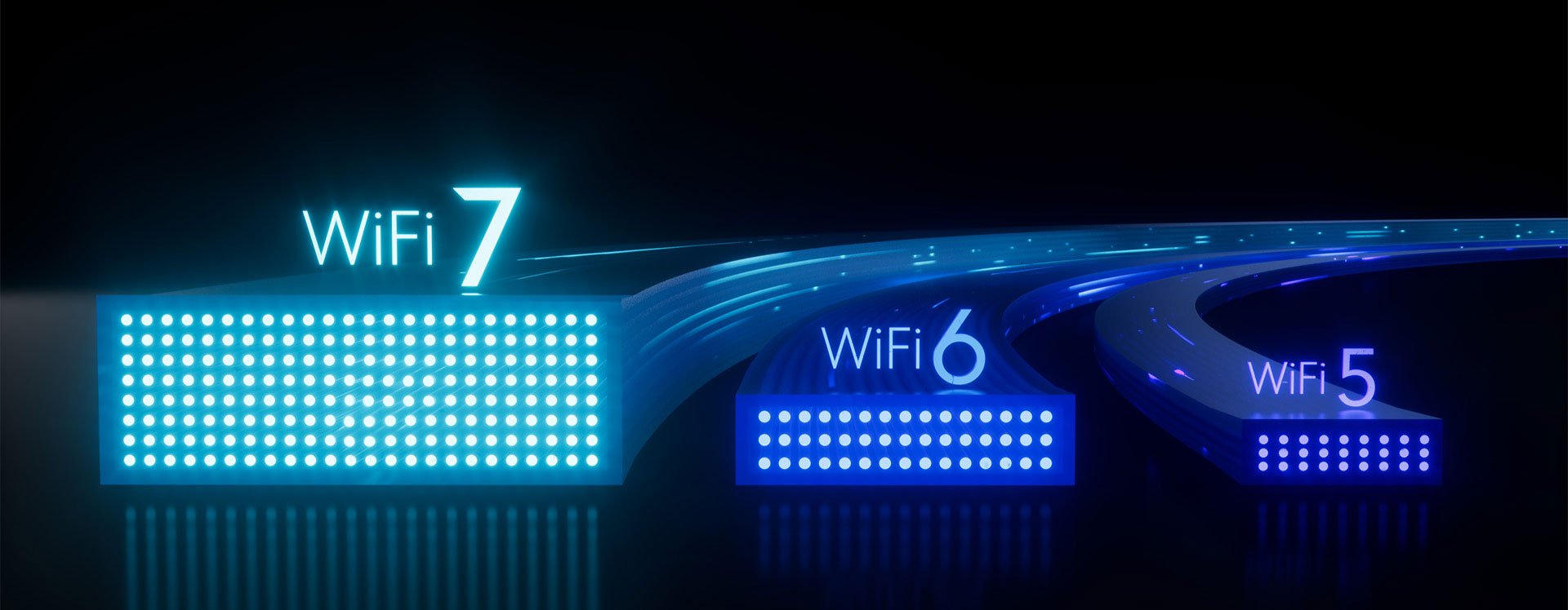 Le Wi-Fi 7 affiche des performances 10x plus élevées que celles du Wi-Fi 6. © Netgear