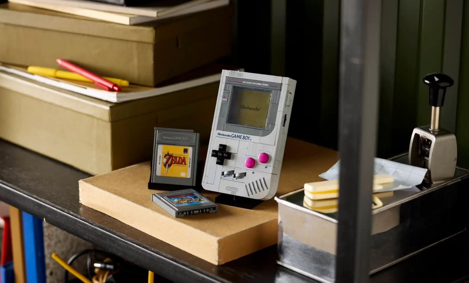 Le set Lego Game Boy est disponible depuis peu, au prix de 59,99€. ©Lego/Nintendo