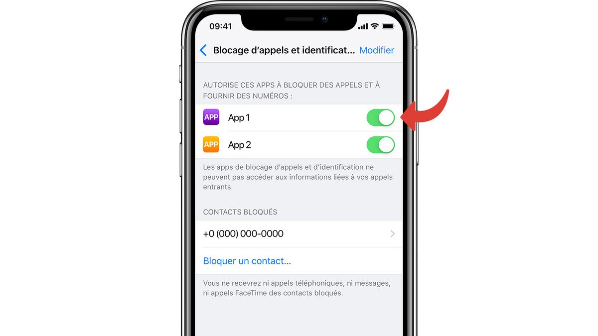 Tuto iPhone blocage appel