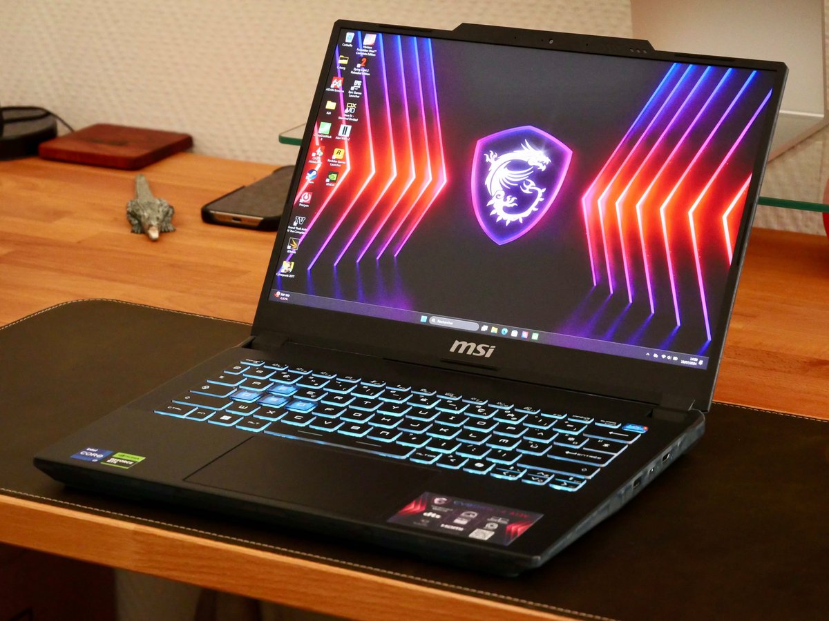 Voici le petit MSI Cyborg 14 (A13V) © Nathan Le Gohlisse pour Clubic