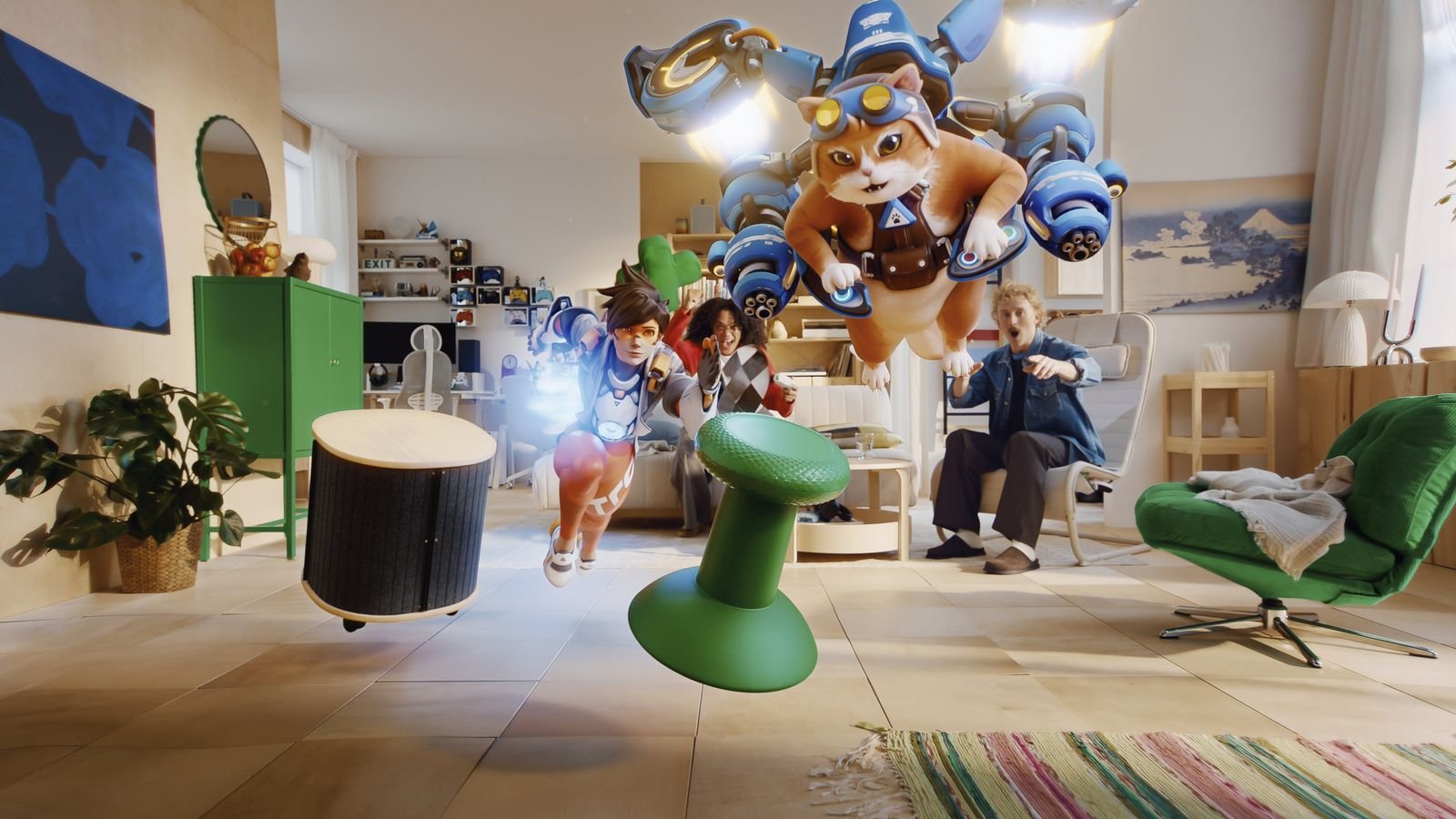 A l'origine du projet, l'idée d'explorer de nouvelles façons de conjuguer l’expertise de IKEA en matière de vie à la maison avec le savoir-faire de Xbox dans l’univers du gaming. ©IKEA / Xbox