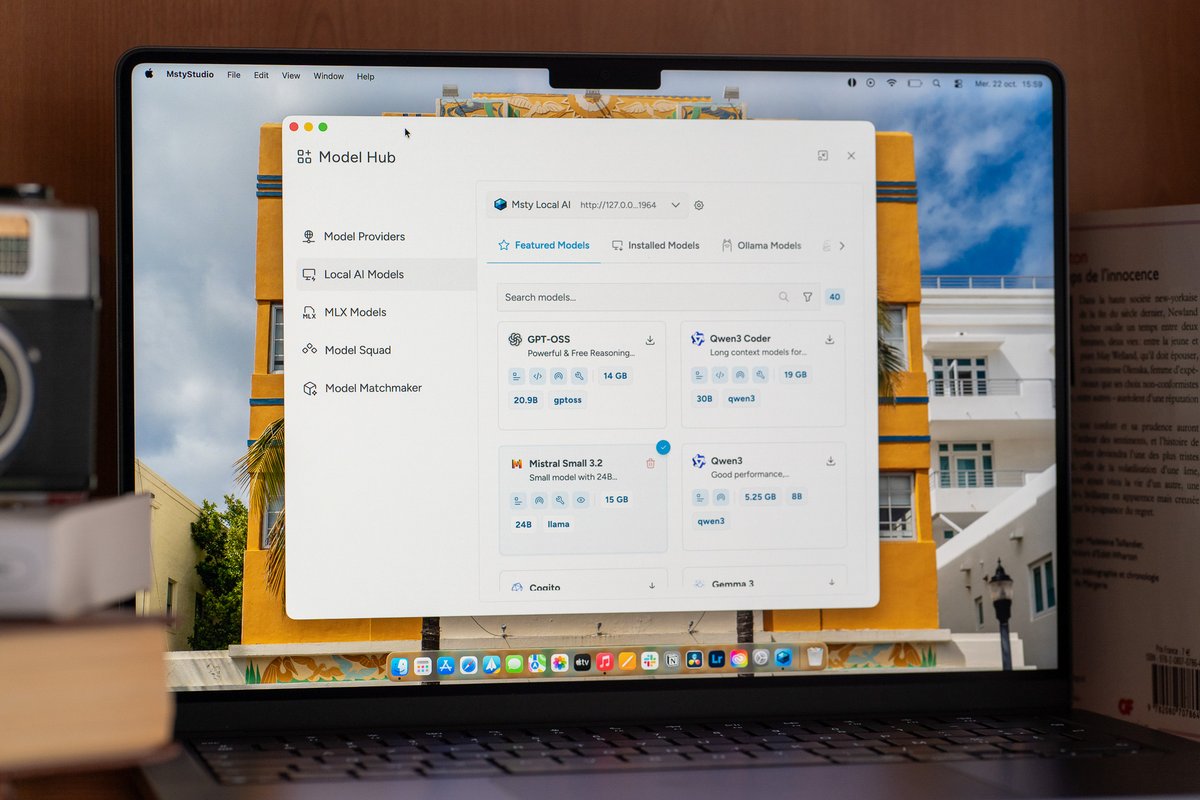 L'appareil est bien plus à l'aise avec le calcul local de grands modèles d'IA. © Clubic
