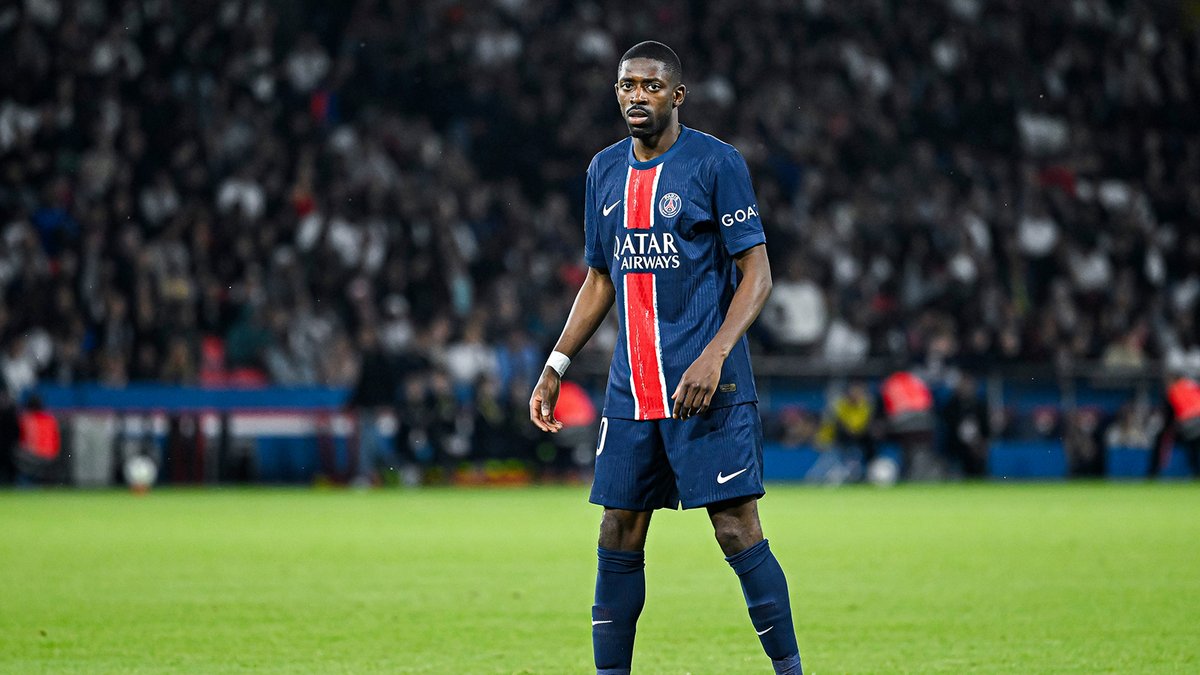 Ousmane Dembélé sous le maillot du PSG @Shutterstock 