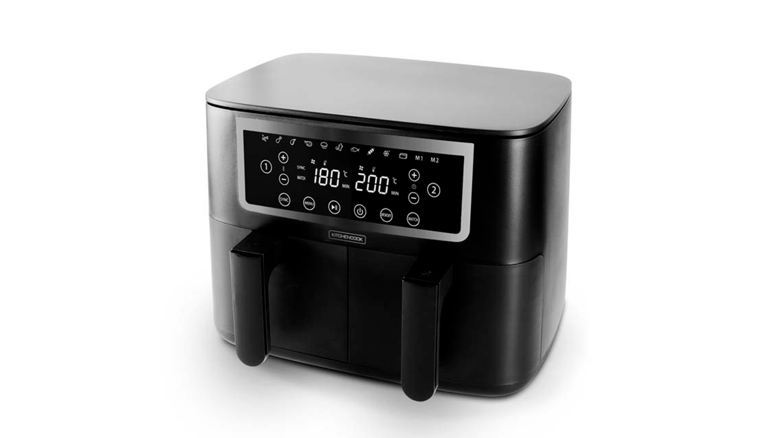La friteuse à air chaud Kitchen Cook Airmed 8 et ses 10 programmes intégrés