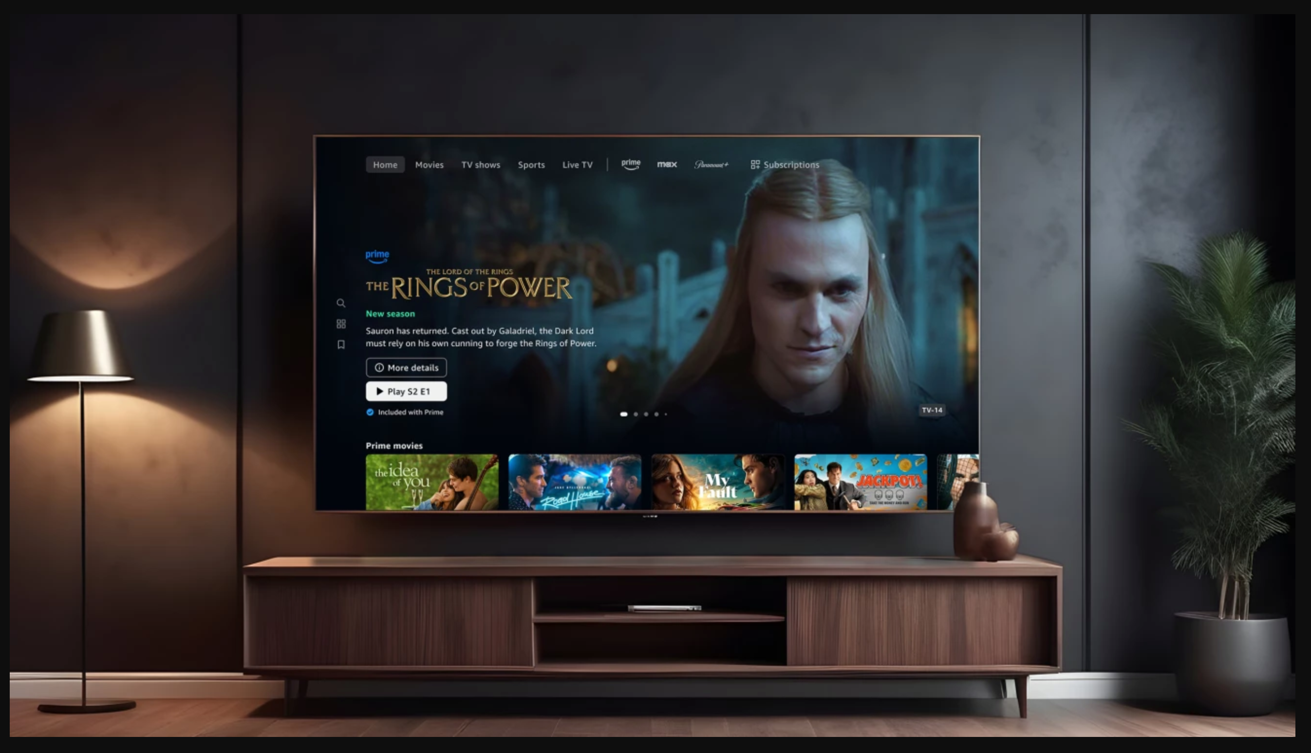 La nouvelle interface de Prime Video © Amazon
