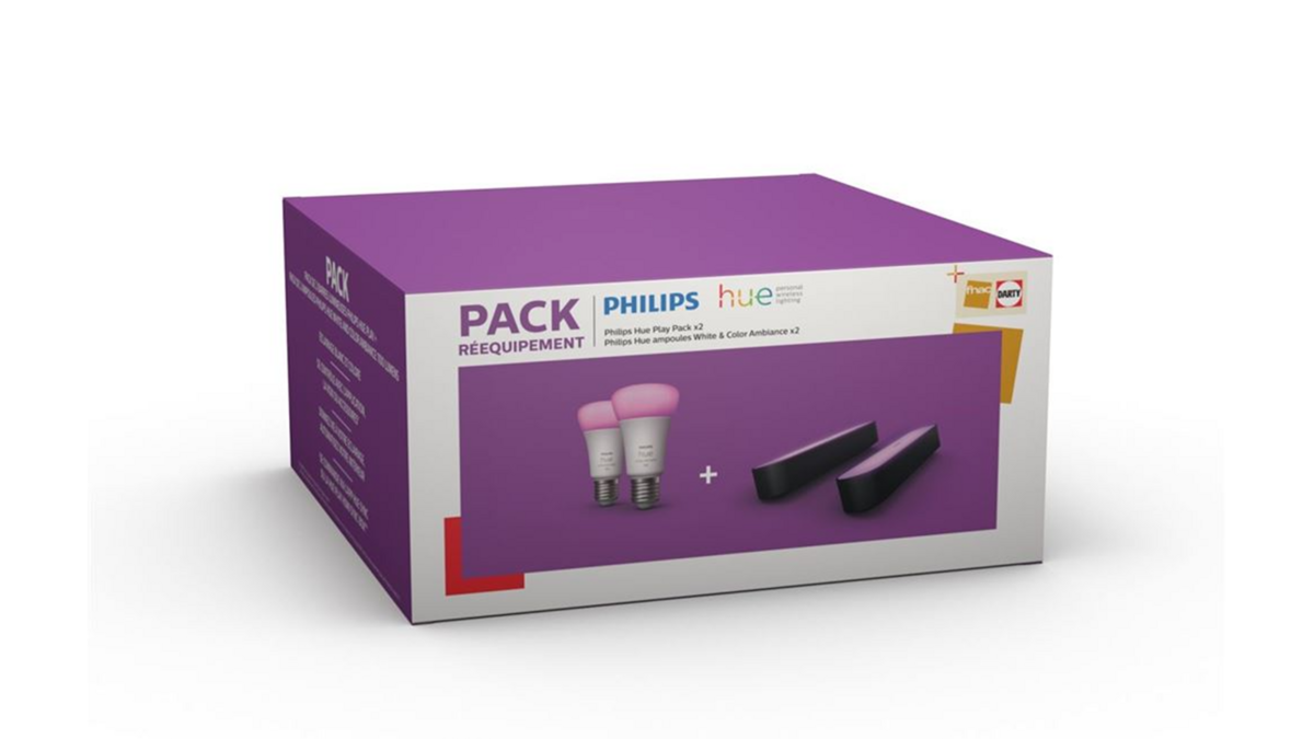 Le pack rééquipement Philips Hue