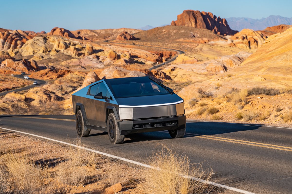 Un Cybertruck de Tesla. © Iv-olga / Shutterstock