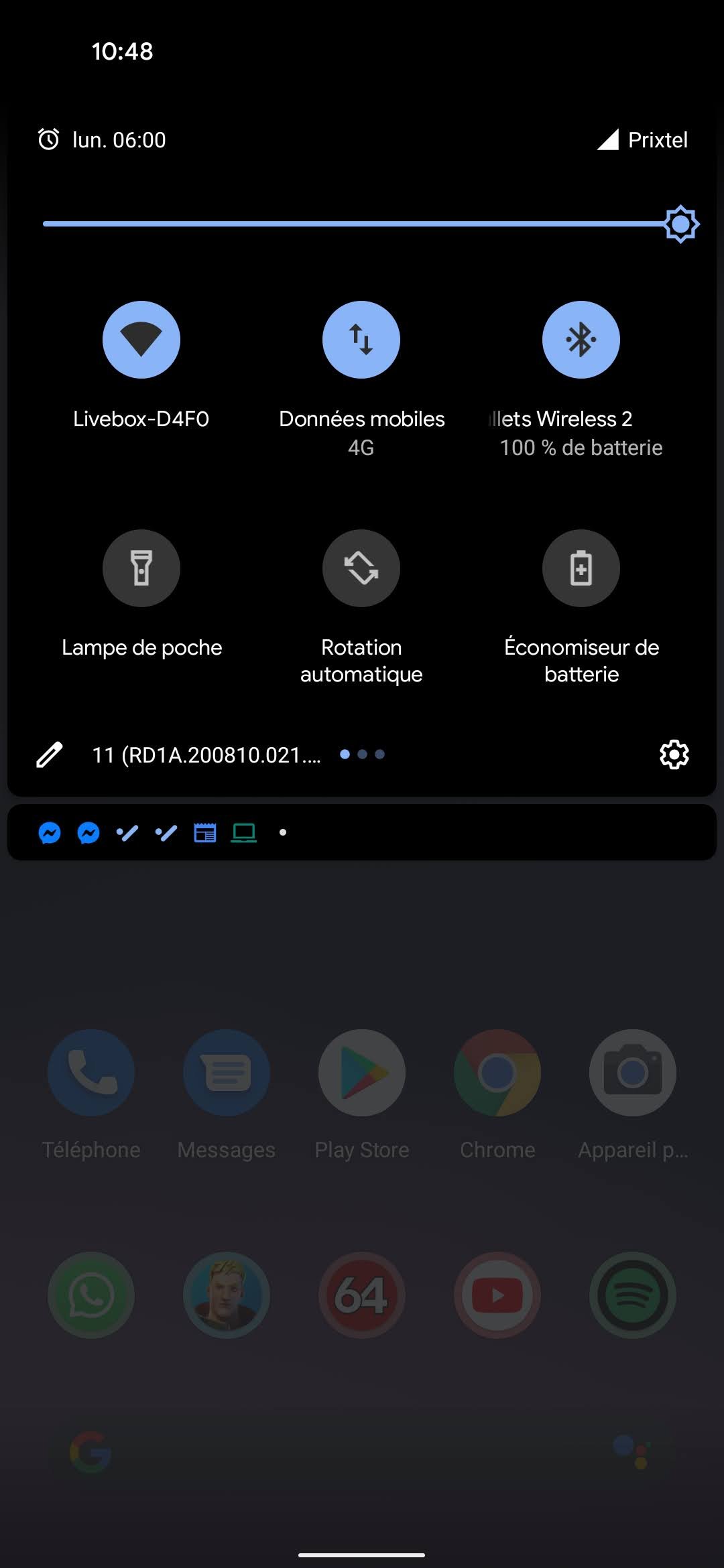 Raccourcis Google Pixel 4a 5G