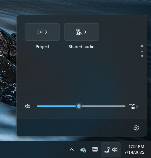 Audio partagé, Windows 11 - © X/Phantom