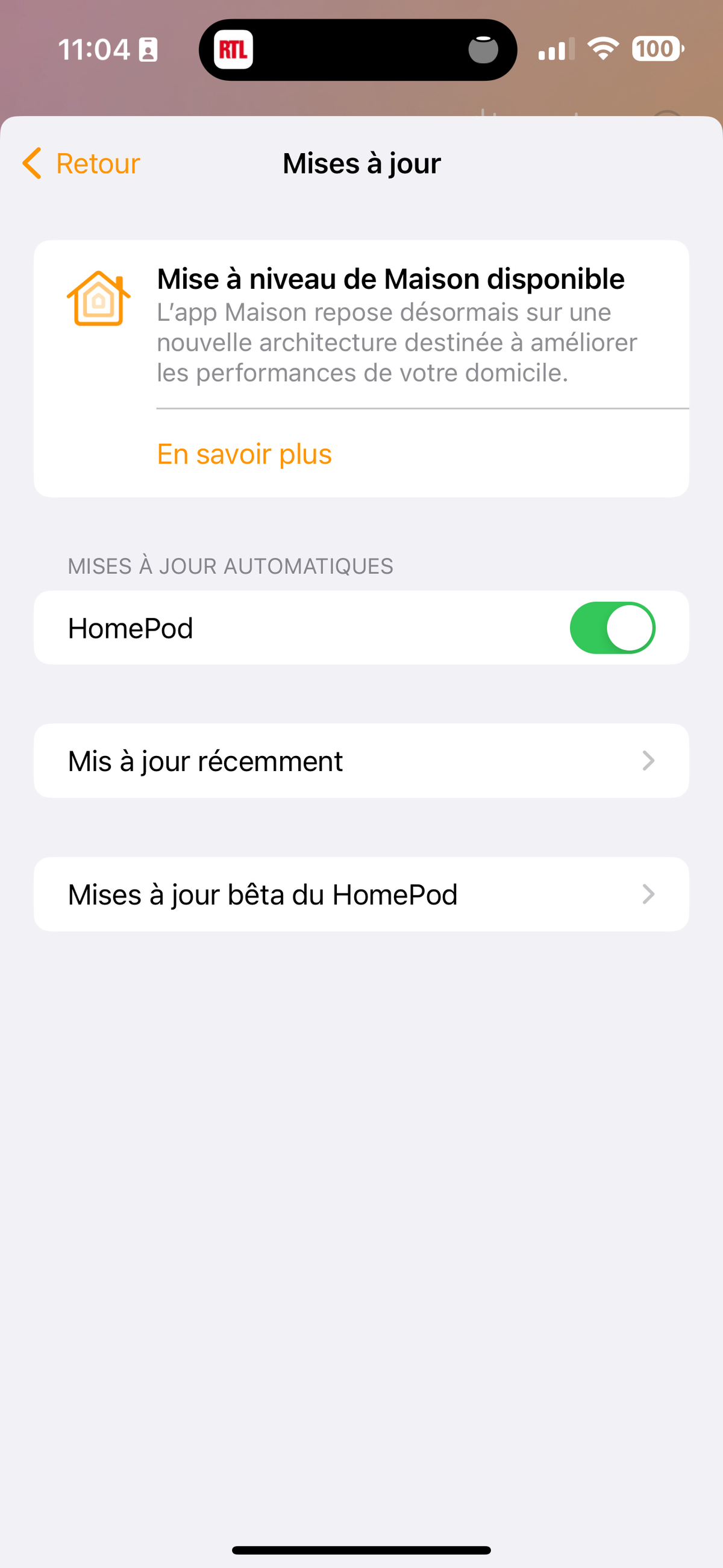 iOS 16 Maison