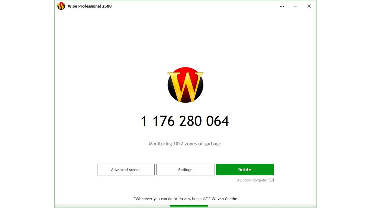 Wipe analyse et détecte automatiquement les traces laissées par des centaines de logiciels populaires pour un nettoyage complet et ciblé de vos données résiduelles - © Wipe