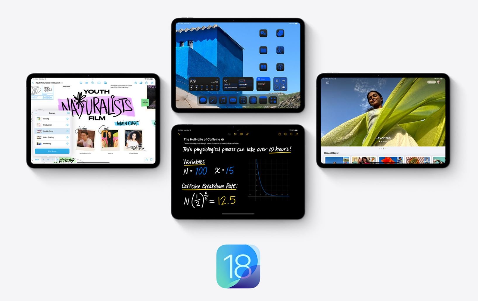 L'iPad servira d'écran au HomePod © Apple