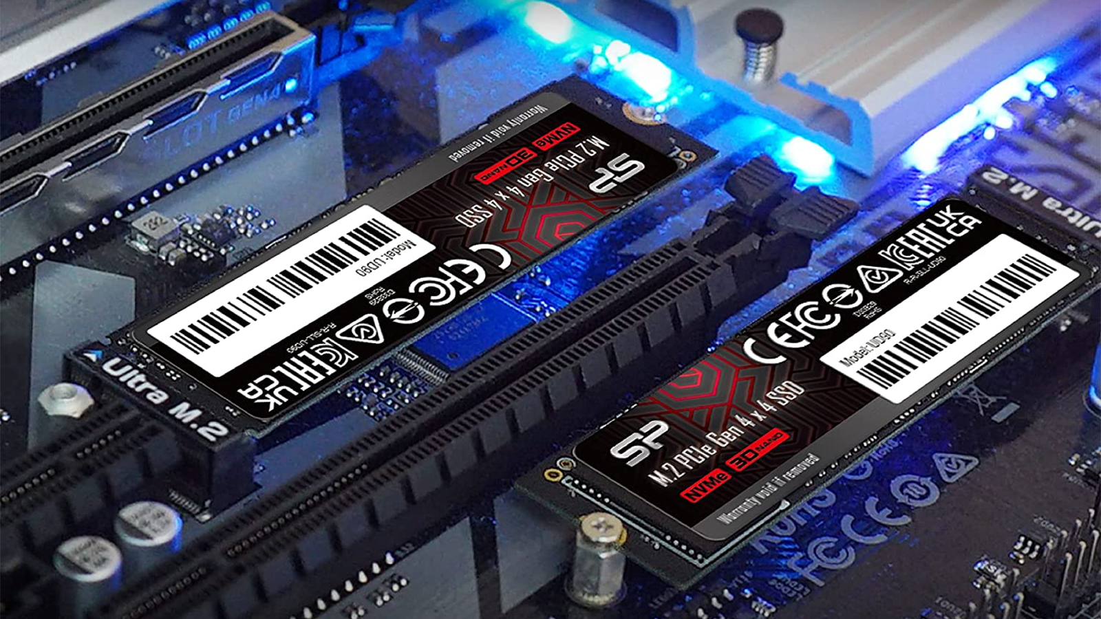 Deux SSD Silicon Power UD90