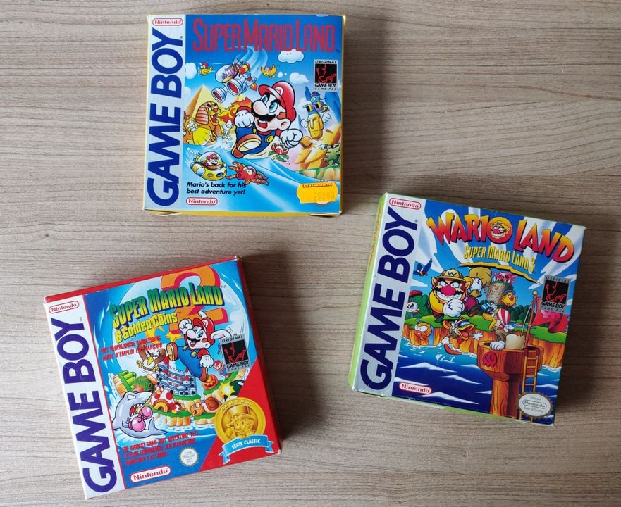 La trilogie Super Mario Land au complet sur Game Boy