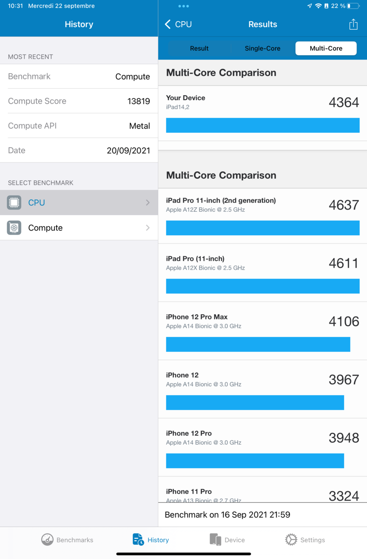 iPad mini 2021 test