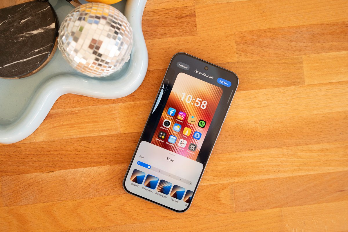 L'interface est scrupuleusement identique à celles des OnePlus et OPPO. © Pierre Crochart pour Clubic.com
