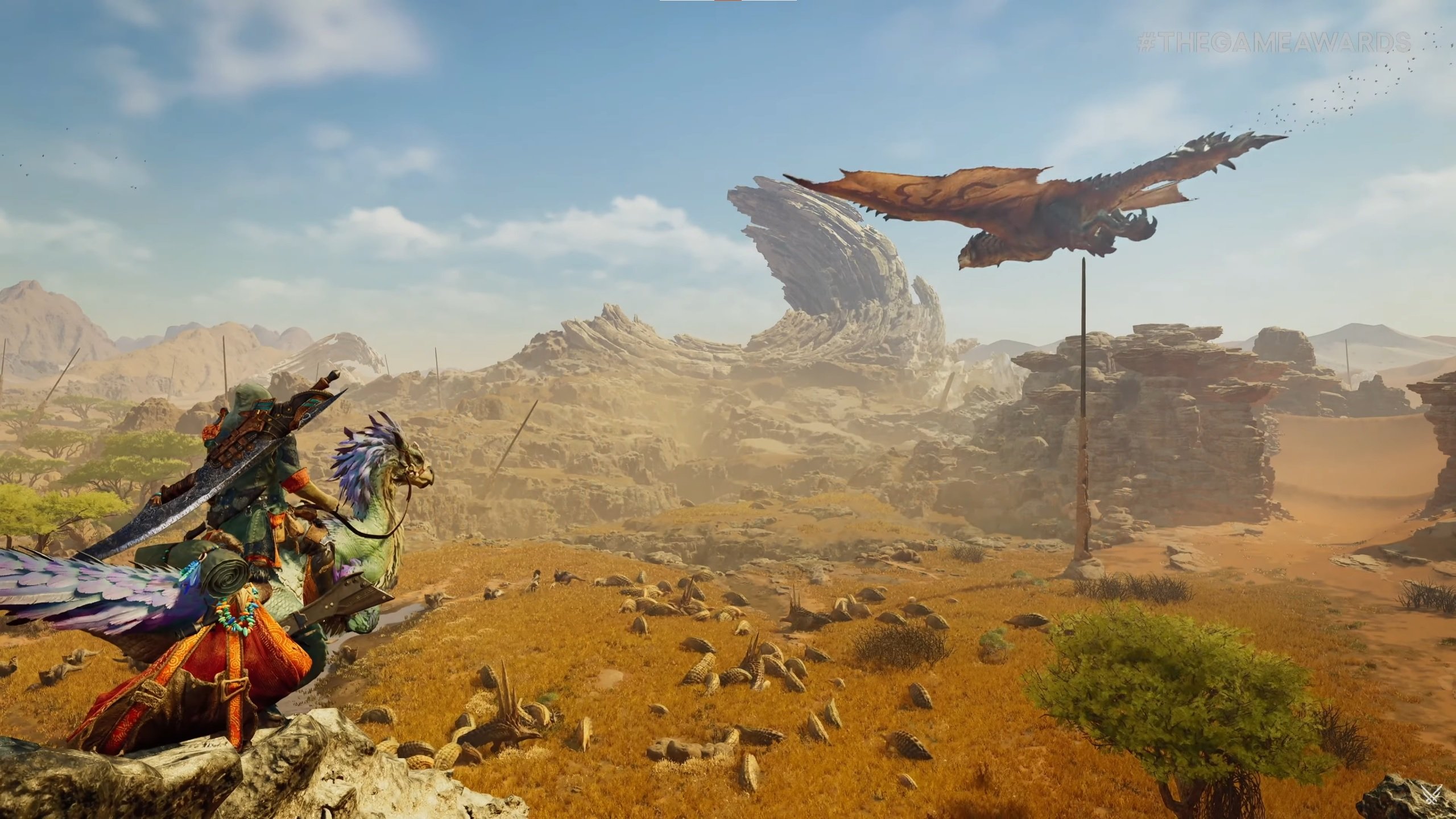Une certaine inspiration de Breath of the Wild pour le nouveau Monster Hunter ? © Capcom