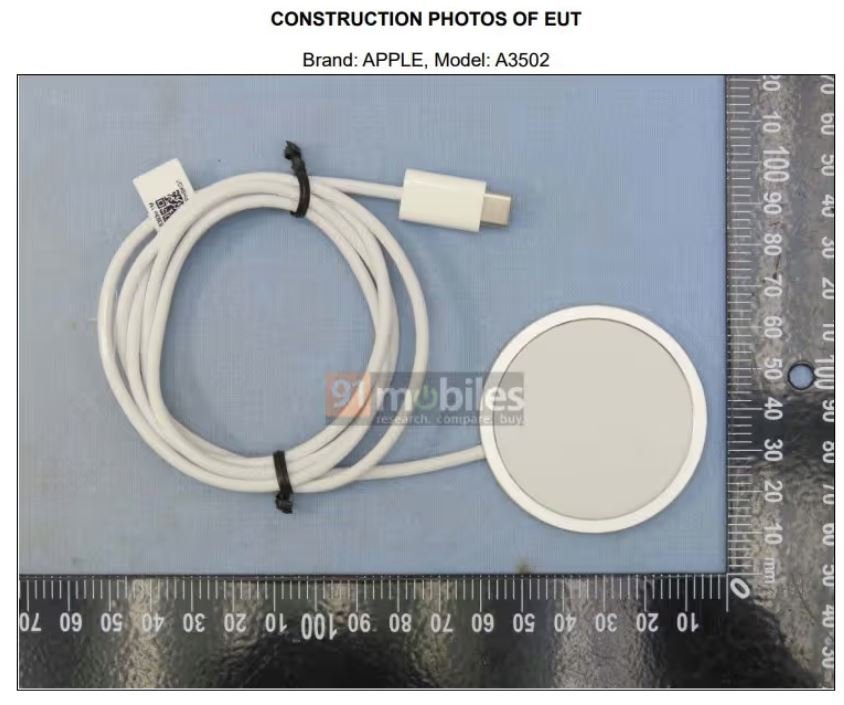 Le prochain chargeur MagSafe d'Apple pourrait délivrer jusqu'à 45 watts. ©91Mobiles