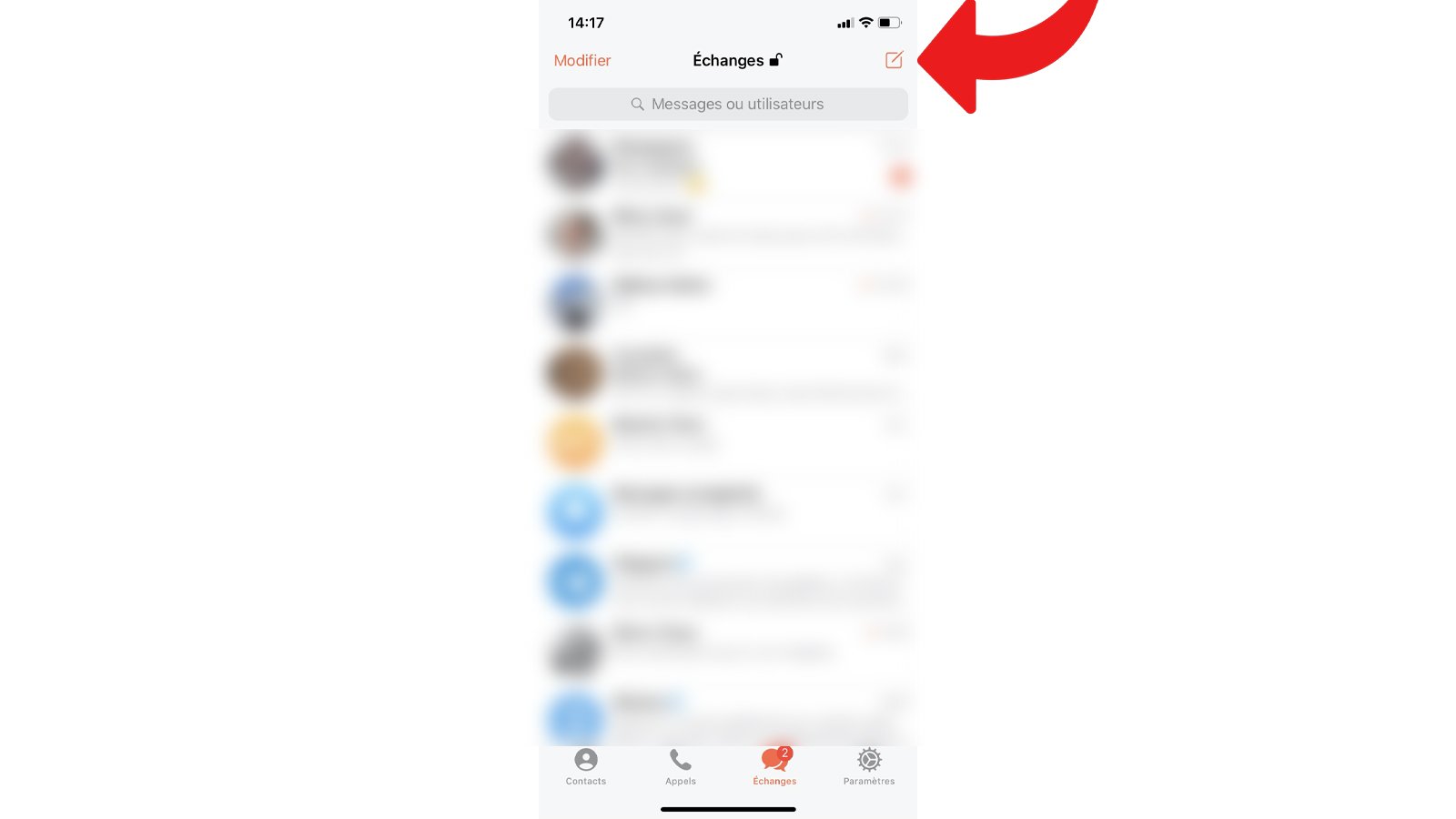 tuto telegram échange secret