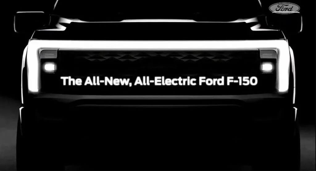 Teaser du Ford F-150 électrique